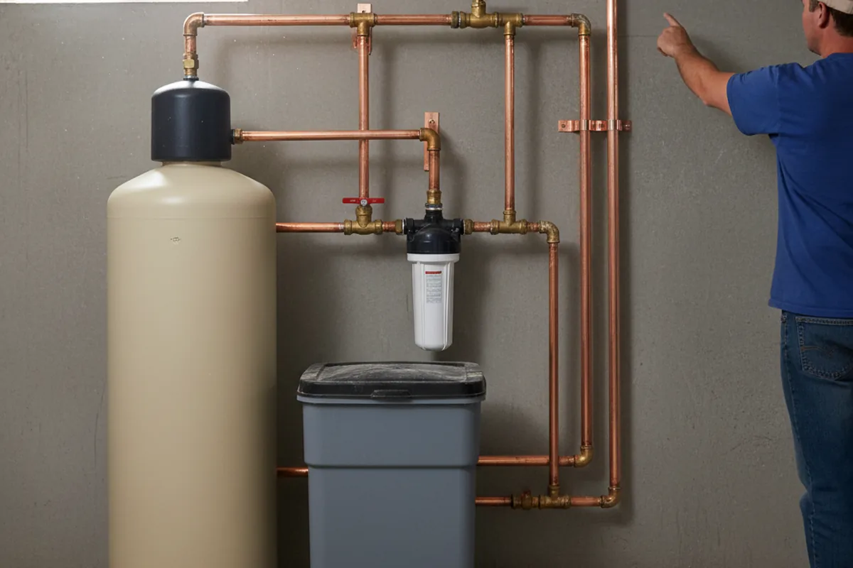 Whole-house water treatment system installed in Scotia